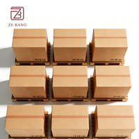 Cajas de Cartón Corrugado Plegables y Reciclables - Forma y Tamaño Personalizables, Embalaje Express que Ahorra Espacio para Frutas, Comercio Electrónico