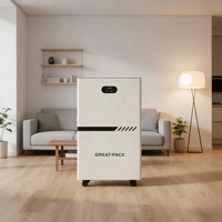 Batterie de stockage d'énergie solaire au sol 51,2 V 560 Ah 630 Ah 28 kWh 32 kWh Lithium LiFePO4
