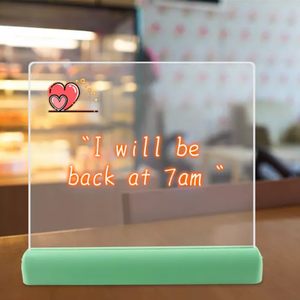 Magic Luminous Graffiti Lighting RGB Zeichenbrett Kinder Zeichenbrett 3D fluor zieren des Zeichenbrett - Product Image 2