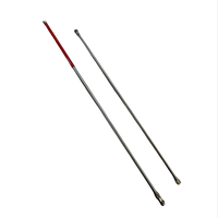 Pièces de pulvérisateur en acier inoxydable de tige de sac à dos Lance de pulvérisation étendue Pistolet à eau télescopique pour le jardin et l'agriculture