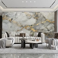 Panneau mural WPC en PVC UV effet marbre, plaque décorative en PVC UV effet marbre, vente chaude