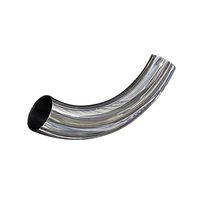 Tuyau de soudage à 90 degrés en acier inoxydable poli 304 316L, raccords inox soudés sans soudure