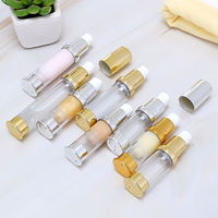 Botol Pompa Lotion Minyak Serum Tabir Surya Krim Wajah Pengap Vakum Wadah Kosmetik Isi Ulang 30Ml 50Ml 70Ml Kustom Mewah