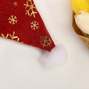 ของขวัญคริสต์มาส หมวกน่ารักสำหรับเทศกาลคริสต์มาส ของประดับตกแต่งคริสต์มาส หมวกคริสต์มาสตุ๊กตาขนนุ่มรูปกวางเรนเดียร์และมนุษย์หิมะ - Product Image 5