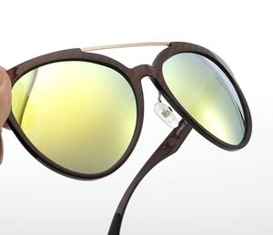 نظارات شمسية فاخرة للرجال موديل <span class=keywords><strong>2025</strong></span> من ألياف الكربون الحقيقية خفيفة الوزن للغاية ومتينة للقيادة مع حماية من الأشعة فوق البنفسجية - Product Image 6