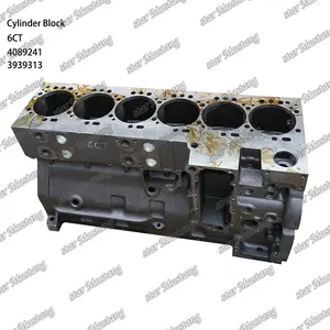 Bloque de cilindros 6CT 4089241 3939313 adecuado para piezas de motor Cummins