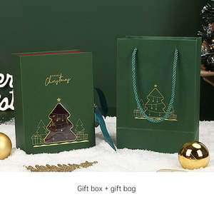 Christmas gift boxes packing personalised gift boxes customization large gift box with logo