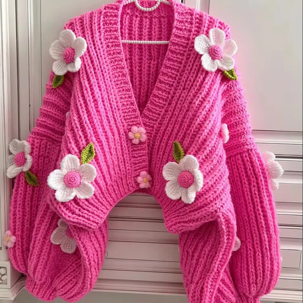 Hand Knit Sweaters Stylish Cozy Winter Clothing