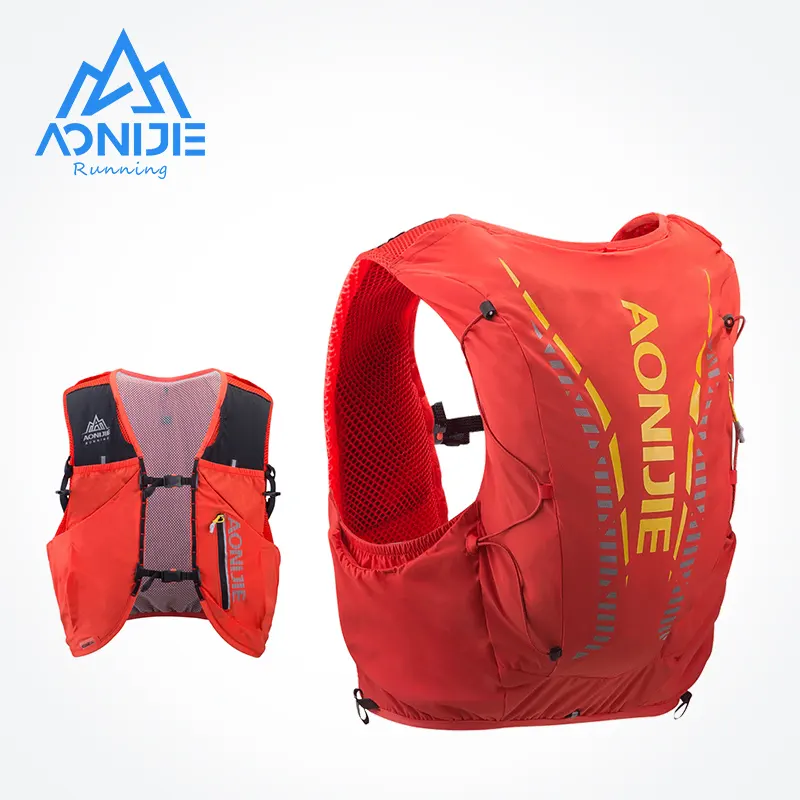 AONIJIE C962 12L Outdoor SportsHydration Backpack Pack Bag Vest Soft Water Bladder Flask For Hiking Trail Running Marathon Race