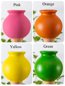 Lot de 4 pointes d'arrosage en céramique colorées <span class=keywords><strong>pour</strong></span> jardin outil d'arrosage paresseux <span class=keywords><strong>pour</strong></span> fleur <span class=keywords><strong>bouteille</strong></span> de vin d'intérieur arrosage <span class=keywords><strong>goutte</strong></span> à <span class=keywords><strong>goutte</strong></span> <span class=keywords><strong>pour</strong></span> <span class=keywords><strong>plante</strong></span> - Product Image 6