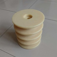 Poulie multi-fente en U poulie à courroie en nylon poulie étagée en plastique UPE POM roue de corde U rainure câble poulie poulie poulie