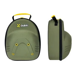 OEM ODM Hat And Cap Case Bag Waterproof EVA Hard Shell Hat Carrier Case Travel Baseball Cap Backpack Hat Case