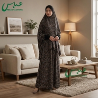 Magnifique robe décontractée ample à fleurs multicolores pour femmes musulmanes, style Dubaï, Kaftan turc, vêtement islamique modeste, taille unique, polyester