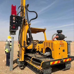 Chất lượng cao đầy đủ thủy lực Crawler Drop Hammer bài ramming theo dõi vít quang điện đống điều khiển máy - Product Image 1