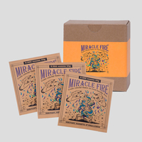 MIRACLE FIRE Packs de flammes colorées Flammes changeantes de couleur Feu magique Feu mystique Feu joyeux