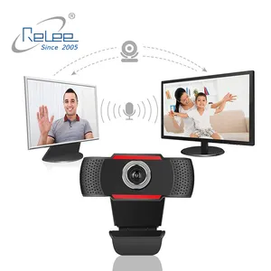 Cámara Web con Usb para ordenador portátil, Webcam con Zoom a X, para escritorio, venta de seguridad, controlador de Descargar, 1080P