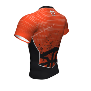 Benutzer definierte 7 V7 Fußball Kompression Trikots Sets Flagge Fußball Uniformen für die Jugend - Product Image 5