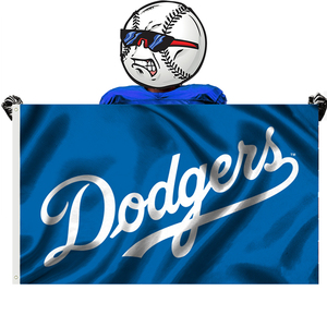 Bannières mixtes en gros de l'équipe de baseball 3X5FT MLbs avec de nombreux drapeaux <span class=keywords><strong>Los</strong></span> <span class=keywords><strong>Angeles</strong></span> Dodgers - Product Image 2