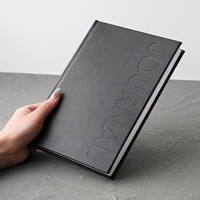 Carnet de notes en cuir PU avec impression de logo personnalisée