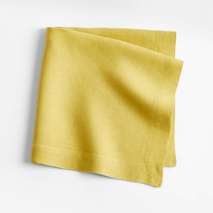 45*45cm Embroidery Wholesale Customized LOGO French Dining <b>Table</b> <b>Cloth</b> 100% Pure Flax <b>Linen</b> Fabric Napkins Wedding Hotel - Product Image 4