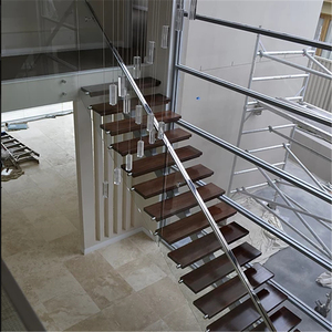 Escalera de Madera con Viga <span class=keywords><strong>Central</strong></span>, Nuevo Producto, Estilo Loft para Renovación del Hogar - Product Image 6