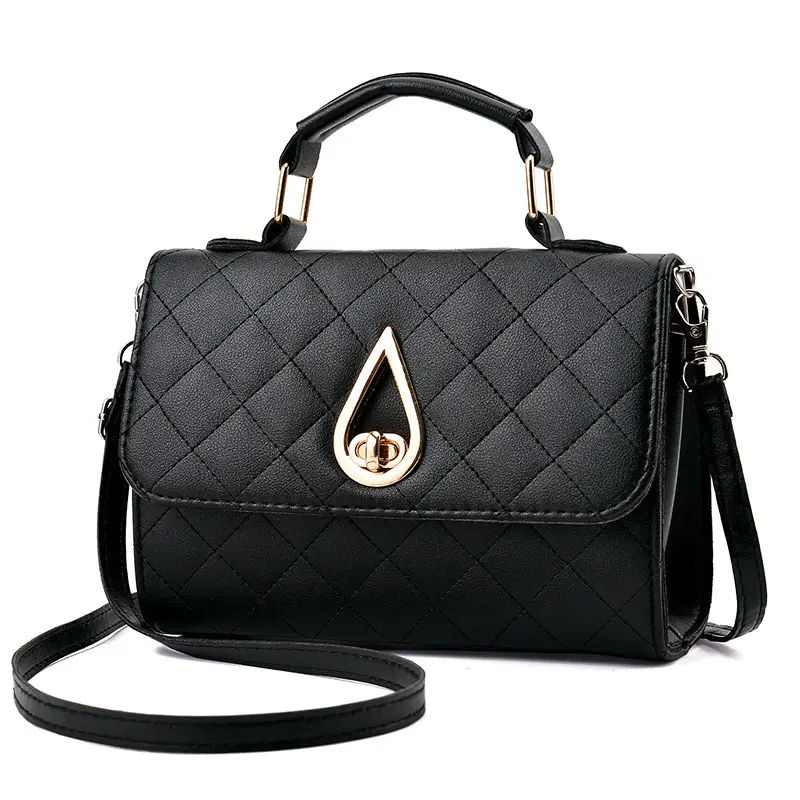 2022 Hot Selling Shoulder Fashion Women's Handbag Pu Leather Minimalist Crossbody Messenger Bags Female Square Bag Luxury