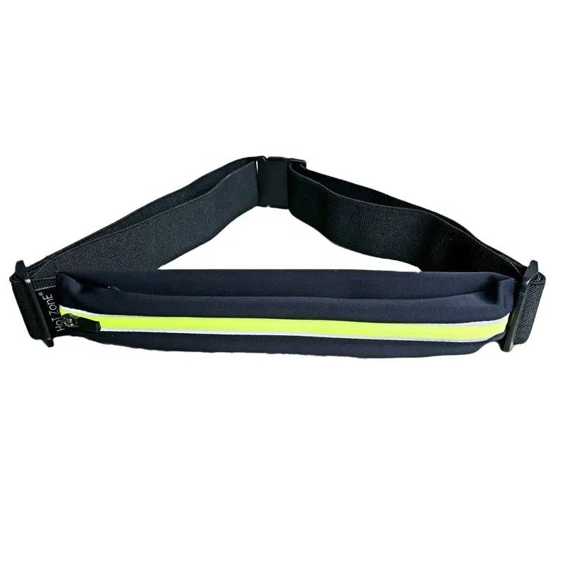 Customize Ultra Slim Phone Carrier Sport Fitness Ultralight Running Belt Gym Jogging Marathon Waist Belt Bag