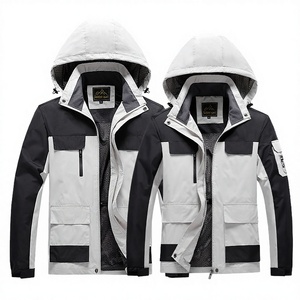 High Quality Casual Winter Blouson Outdoor Soft Shell <b>Jacket</b> Unisex-<b>Waterproof</b> Windproof Nylon Zipper Hooded Stand Factory - Product Image 3