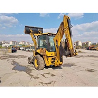 Bekas Cat 420F 430F Backhoe Loader dengan Fungsi Ganda dan Kondisi Baik, Loader Backhoe Caterpillar 430F Bekas di Cina