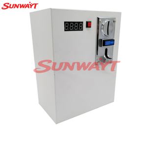 Boîtier de contrôle de minuterie programmable à 6 valeurs, boîtier de contrôle de minuterie à commande par pièces pour fauteuil de massage, boîte blanche et machine à laver - Product Image 2