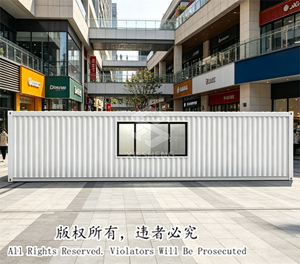 Container Ristorante Pop-up <span class=keywords><strong>da</strong></span> 20 piedi per Pollo Fritto, Container per Caffetteria Esterna, Negozio di Tè al Latte, Case Mobili Rimovibili - Product Image 4