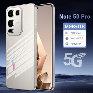 热销 Note 50 Pro 5G 智能手机 LED 显示屏 50MP AI 摄像头功能手机 Android 低价格版 - Product Image 3