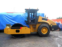 Compacteur à tambour vibrant simple ORIEMAC XS163J officiel de 20 tonnes avec moteur et pompe, machine de compactage haute efficacité