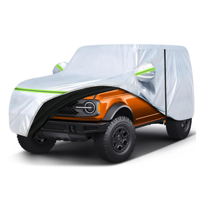Cubierta de coche impermeable para todo clima a prueba de viento para Bronco 4 puertas 2021 <span class=keywords><strong>2022</strong></span> - Product Image 1