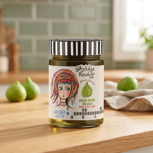 Confiture de figues vertes de la série Yoruk, 50% de fruits, 420g, haute qualité - Product Image 2
