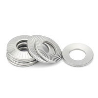 M3 M4 M5 M6 M8 M10 M12 M16 M20 Acier inoxydable Type 304 Rondelles de sécurité auto-dentelées Zinc DIN Disque Ressort Verrouillage Belleville