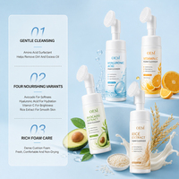 Nettoyant Moussant Purifiant Anti-Acné à l'Acide Salicylique et aux Aminos, Démaquillant Visage en Mousse pour Pores Profonds, Formule Soin de la Peau