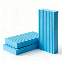 Panneau isolant en mousse XPS extrudé haute densité bleu intérieur/extérieur Zhongjia B1, panneau rigide léger pour murs et toitures, faible teneur en eau