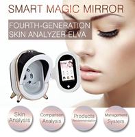 Analyseur de peau facial 3D portable, une machine d'analyse de la peau intelligente à l'IA, adaptée à toutes les conditions cutanées et à l'utilisation en salon de beauté