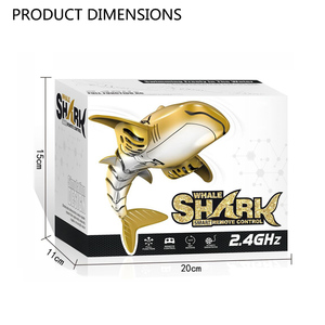 <span class=keywords><strong>Robot</strong></span> Bionic Cá Mập Điều Khiển Từ Xa Ổn Định Tần Số Vô Tuyến 2.4G Đồ Chơi Mô Hình Cho Trẻ Em - Product Image 5