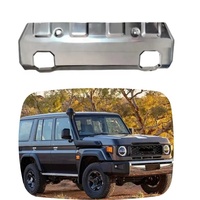 Plaque de couverture extérieure de moteur YBJ pour Land Cruiser FJ79 76 78 2024-2027 barre de fer CHROMED moteur inférieur LC79 garde de moteur