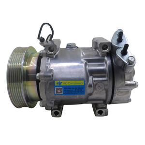 7V16 un del compresor A/C para RENAULT <span class=keywords><strong>DACIA</strong></span> LOGAN <span class=keywords><strong>DUSTER</strong></span> 926000097R 926008782R 926004435R 926006229R 7700106441 de 8200117767 A 820080260 - Product Image 1