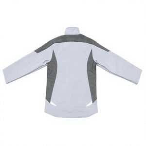 Waterproof Windproof Velcro Closure & Zipper Guard Unisex Soft Shell <b>Hooded</b> Jacket Mandarin Collar Full <b>Zip</b> All Seasons Outdoor - Product Image 2