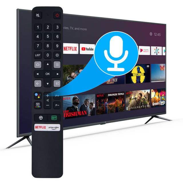 Top Ranking Universal RC901V FMR6 Voice Remote for TCL Android TV Control for Tcl Smart Tv Voice Remote Controls Custom