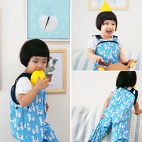Kinder-Regenoveralls aus 100% Polyester, Wasserdicht, Vintage-Druck, Atmungsaktiv, in Voller Länge, für Jungen und Mädchen, mit Individuellem Logo