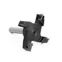 Cuchillas de corte, ranurado y limpieza de fondo de cuatro filos para montaje en rack, con mango de 1/2 pulgada, para máquina herramienta de carpintería