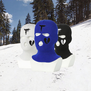 <span class=keywords><strong>Cagoule</strong></span> de cyclisme unisexe pour hommes OEM 100% masque de ski en spandex avec filtre en acrylique avec un deux trois trous vente en gros de <span class=keywords><strong>casquette</strong></span> d'équitation - Product Image 3