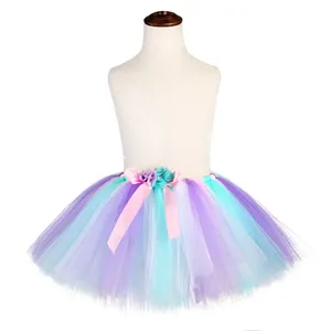 गेंडा राजकुमारी Toddlers के Pettiskirt बच्चे नृत्य पोशाक लड़की पोशाक बैले टूटू स्कर्ट