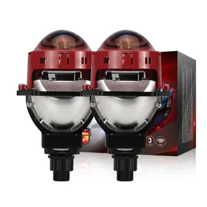 3.0 Inch H4 Led Projector 20000lm Led Headlight Laser Projector Lens
