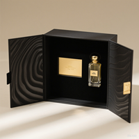 Caja Rígida para Set de Perfumes, No Tóxica, Tipo Carpeta, Embalaje de Papel para Regalo, Esponja Ecológica, Logotipo Personalizado, Cosméticos Resistentes al Agua